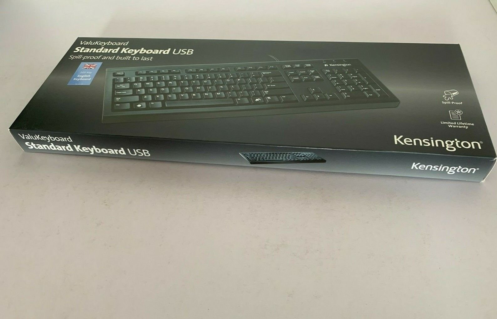 Kensington VALUKEYBOARD STANDARD KEYBOARD USB BELGE Microlab